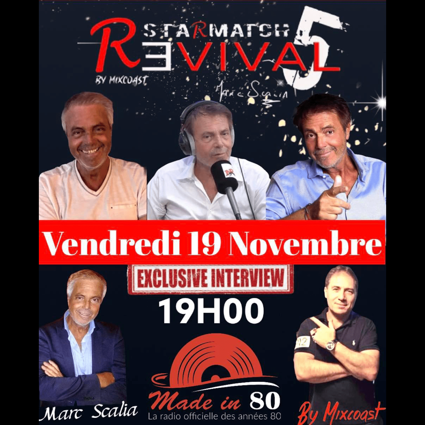 Starmatch Revival 5 (Marc Scalia & Phil Mixcoast) sur Made in 80
